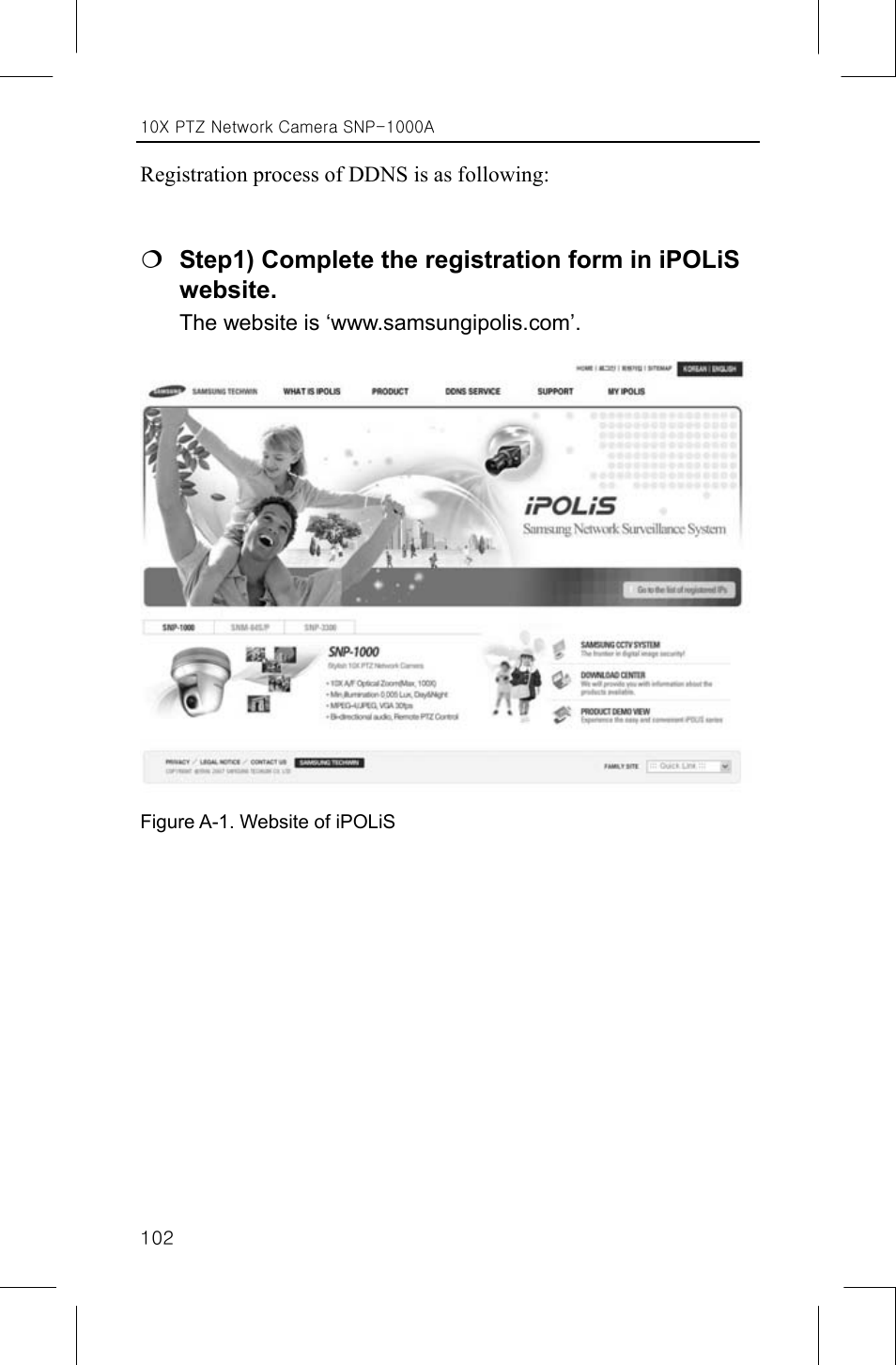 Samsung SNP-1000A User Manual | Page 106 / 118
