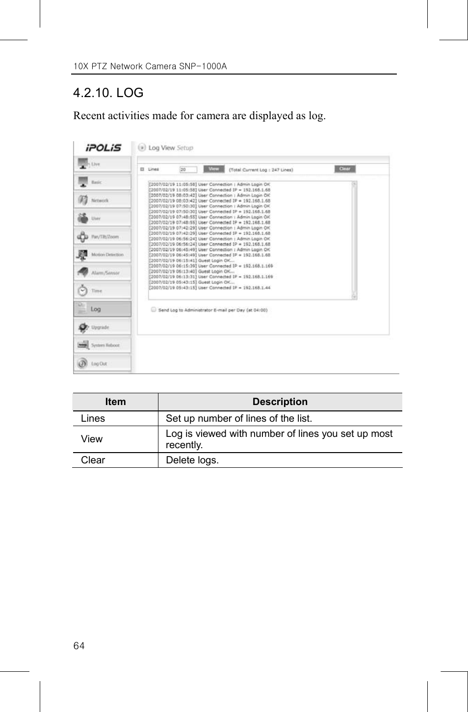 Samsung SNP-1000A User Manual | Page 68 / 118