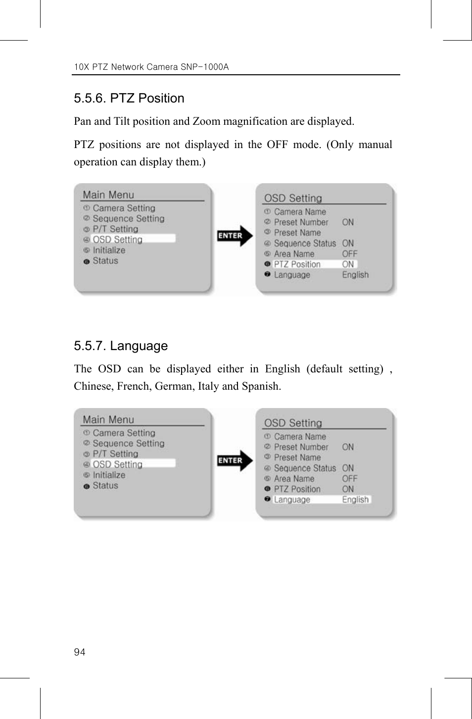 Samsung SNP-1000A User Manual | Page 98 / 118