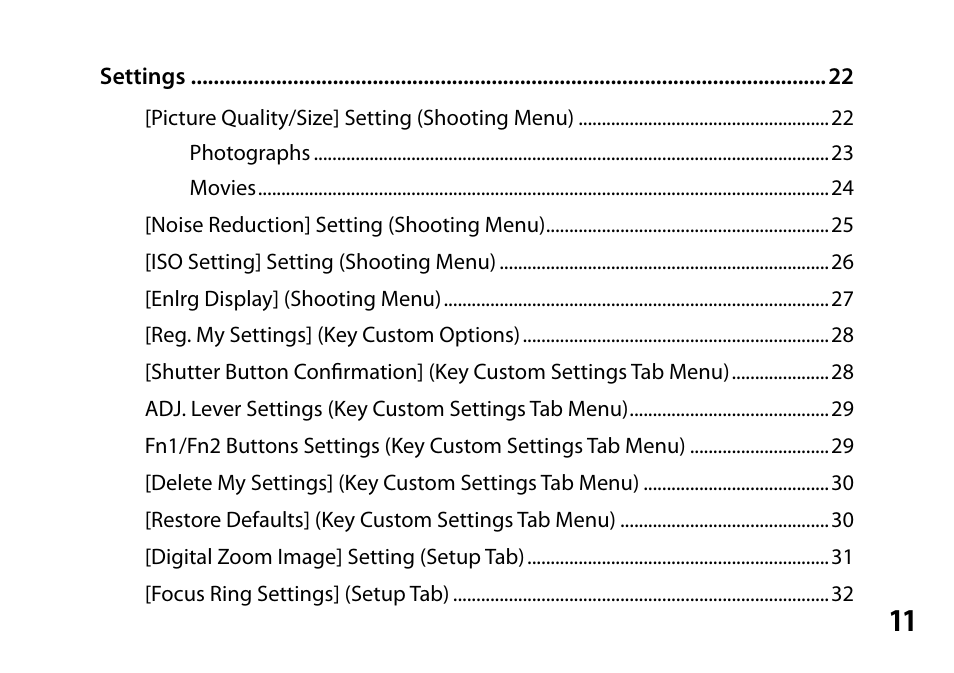 Samsung GR LENS A12 User Manual | Page 11 / 52
