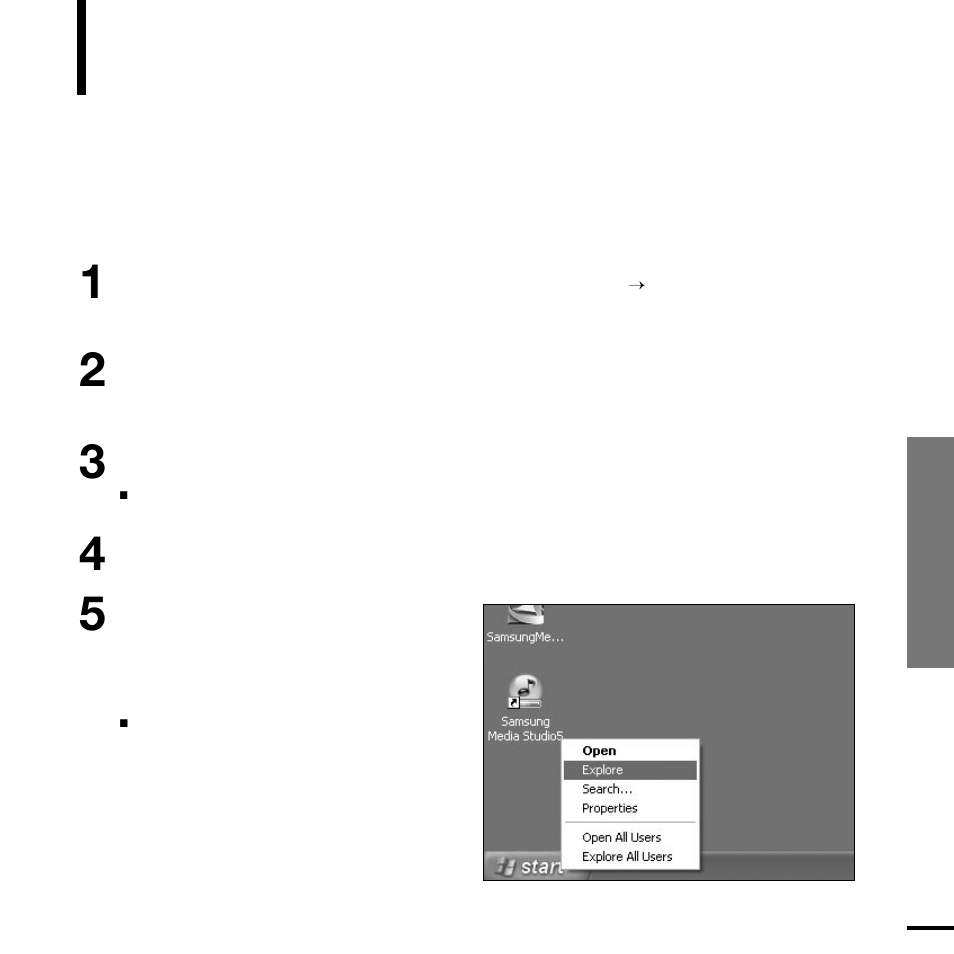 Chapter 5. troubleshooting, To upgrade firmware | Samsung YP-K5JZBY User Manual | Page 49 / 61