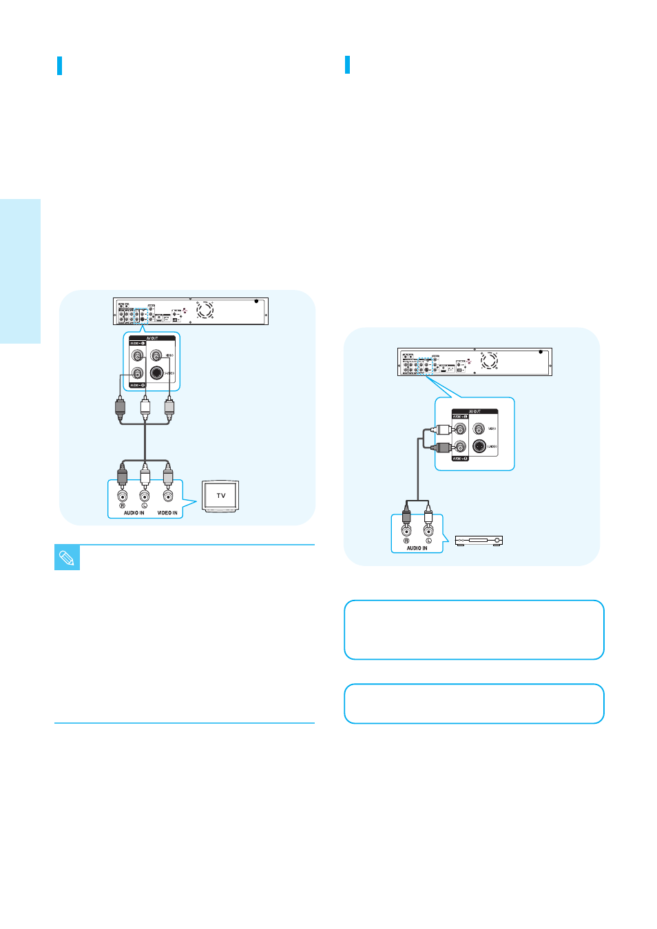 Connecting to a tv(video), Connecting, 20 - english | Samsung BD-P1200 User Manual | Page 21 / 56