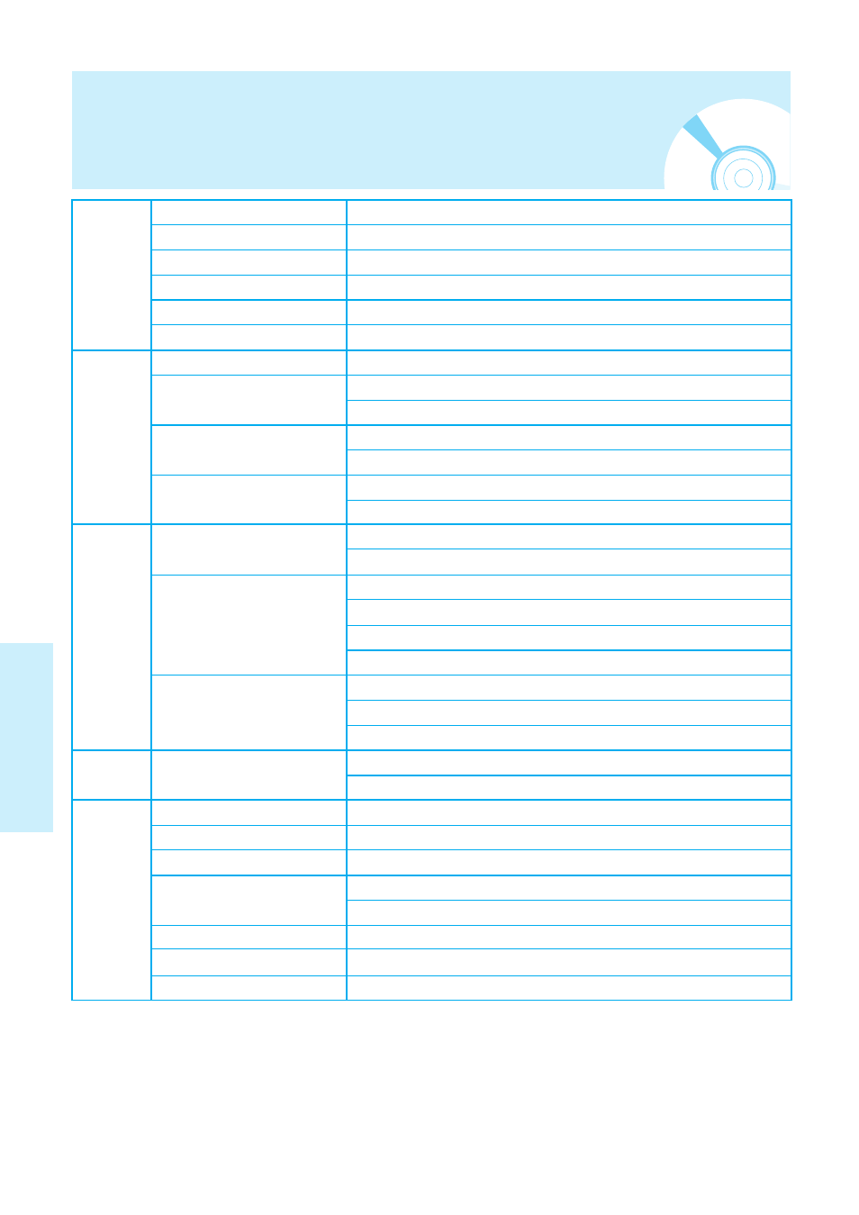 Specifications, Reference, 52 - english | Samsung BD-P1200 User Manual | Page 53 / 56