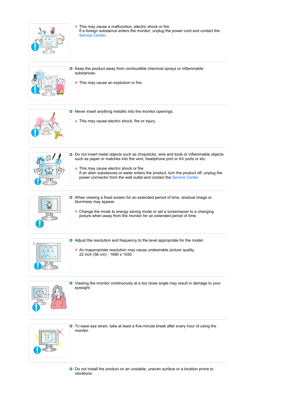 Samsung 226NW User Manual | Page 8 / 52