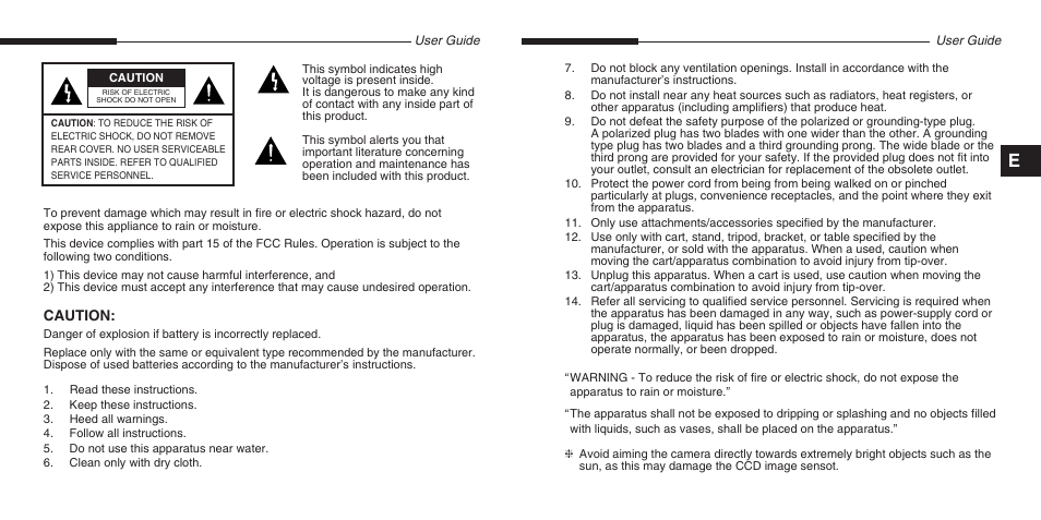 Samsung SCC-B5201(S)P User Manual | Page 2 / 31
