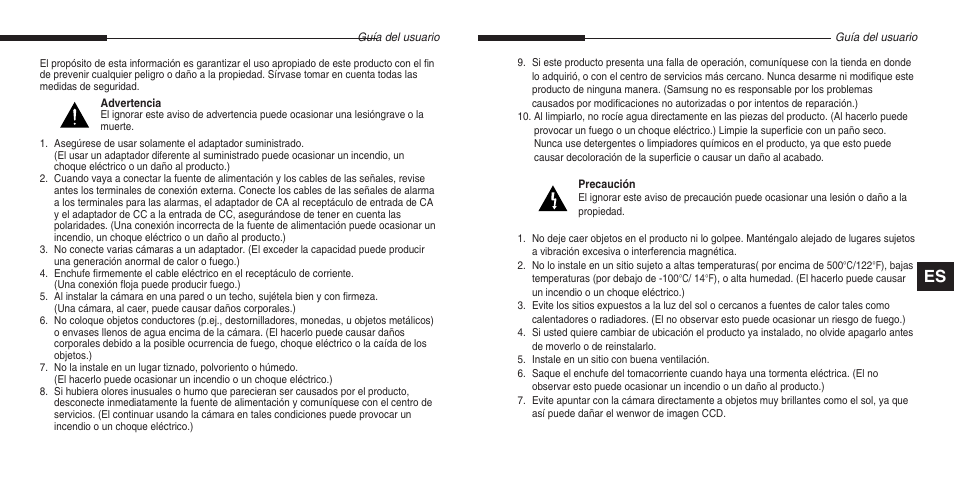 Samsung SCC-B5201(S)P User Manual | Page 20 / 31