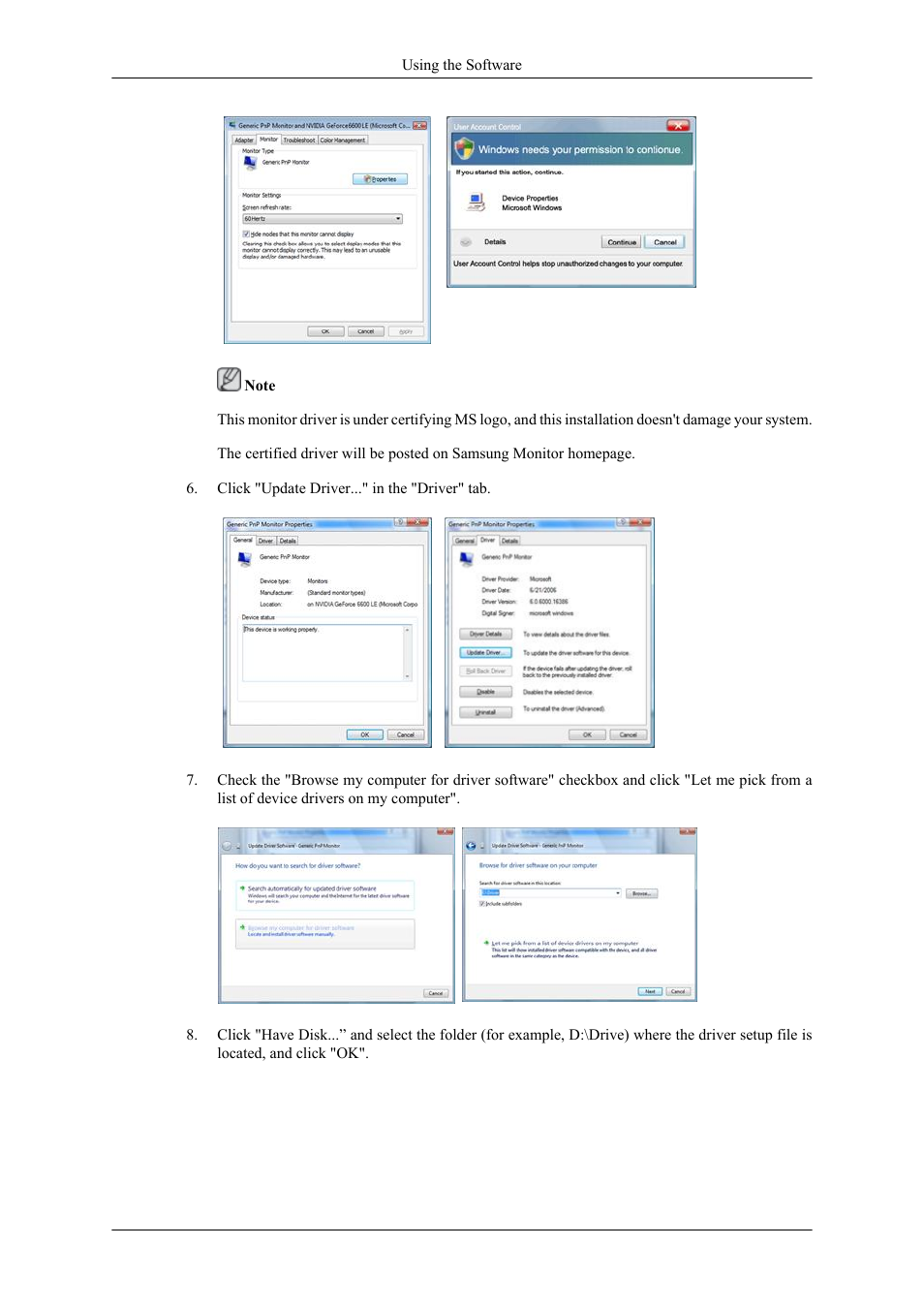 Samsung 400CXN User Manual | Page 38 / 132