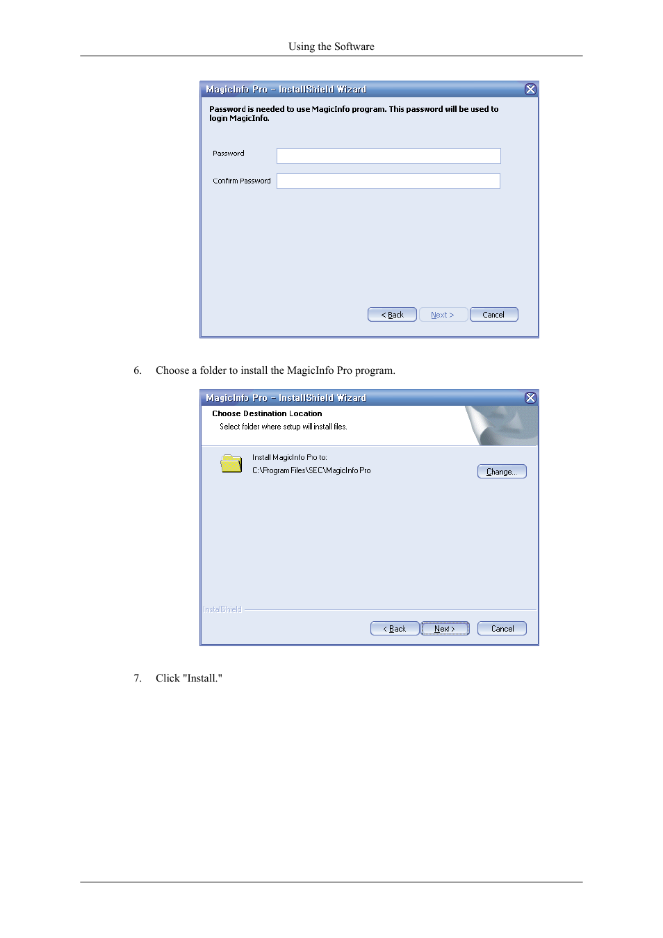 Samsung 400CXN User Manual | Page 45 / 132