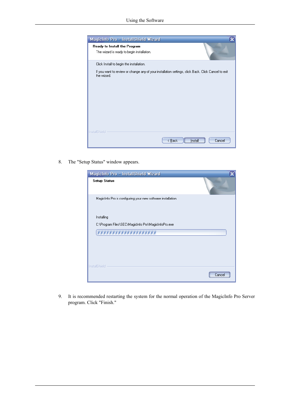 Samsung 400CXN User Manual | Page 46 / 132