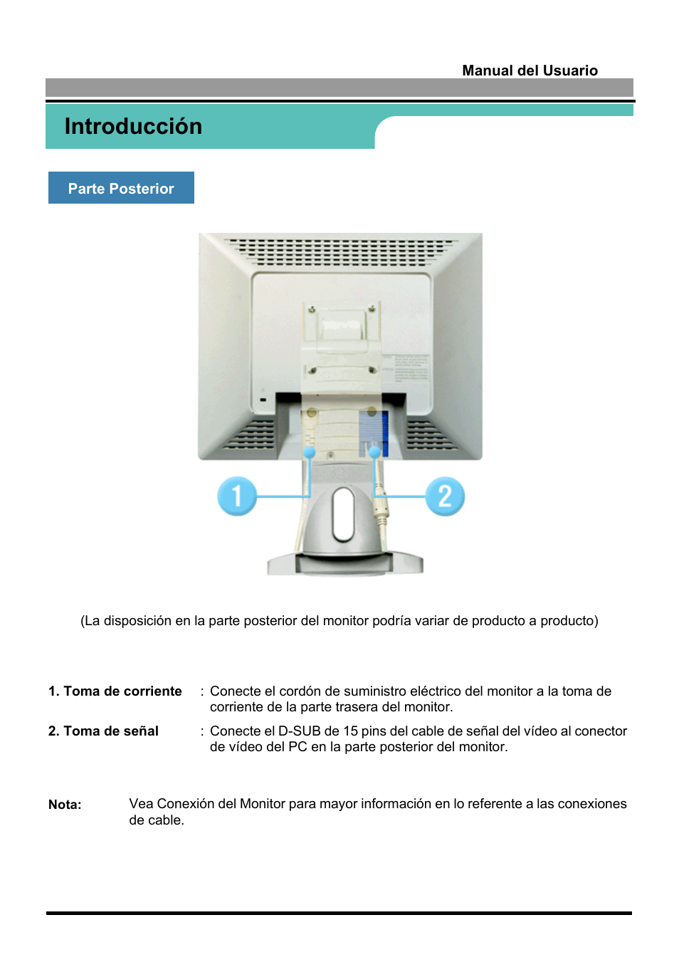 Introducción | Samsung 170S User Manual | Page 14 / 71