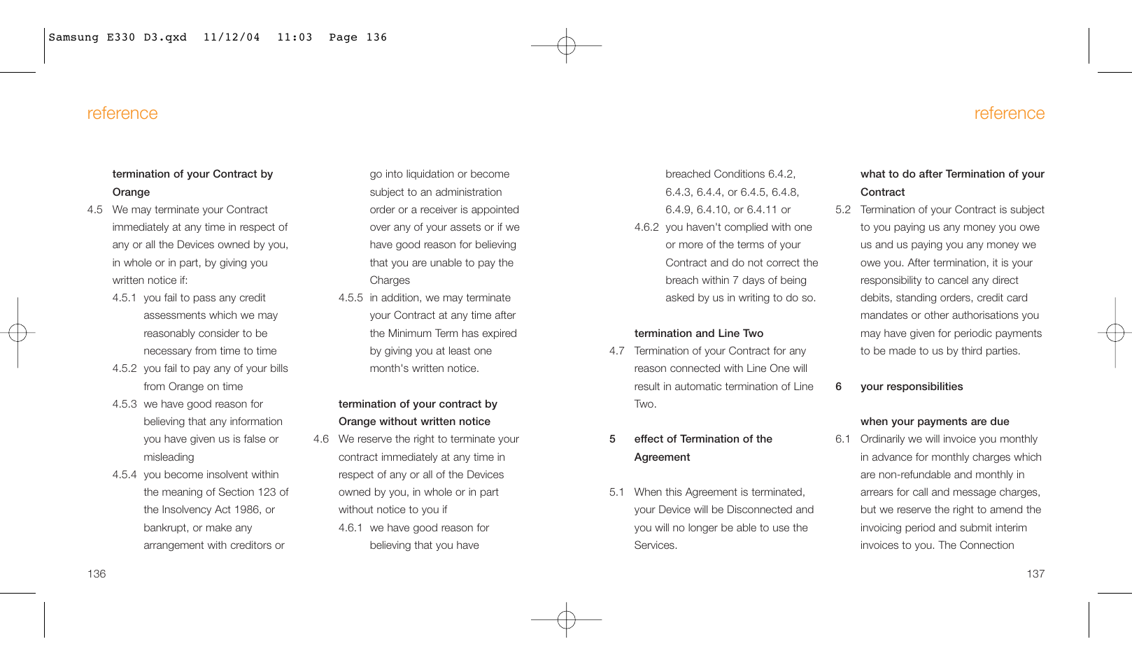 Reference | Samsung E330 User Manual | Page 69 / 93