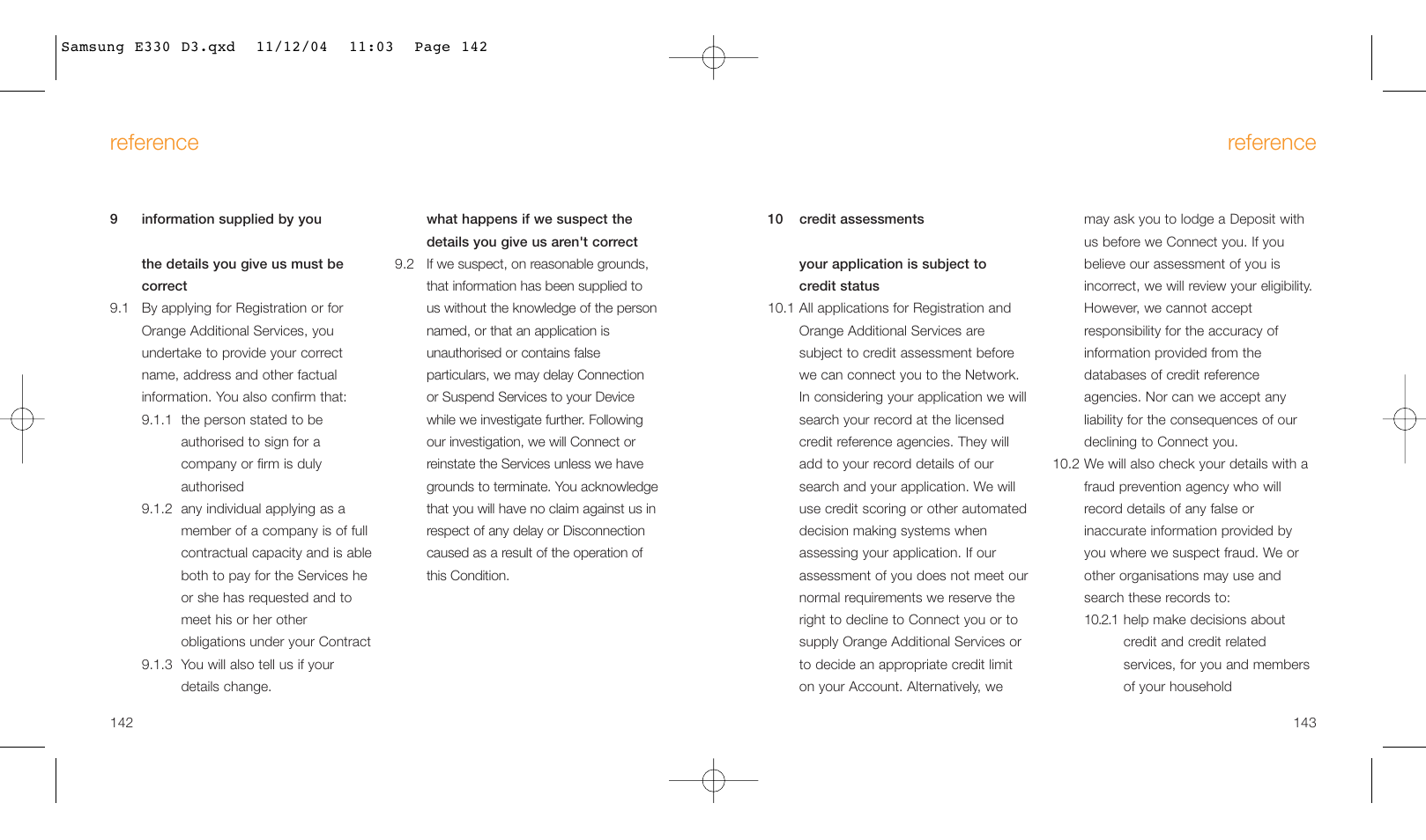 Reference | Samsung E330 User Manual | Page 72 / 93