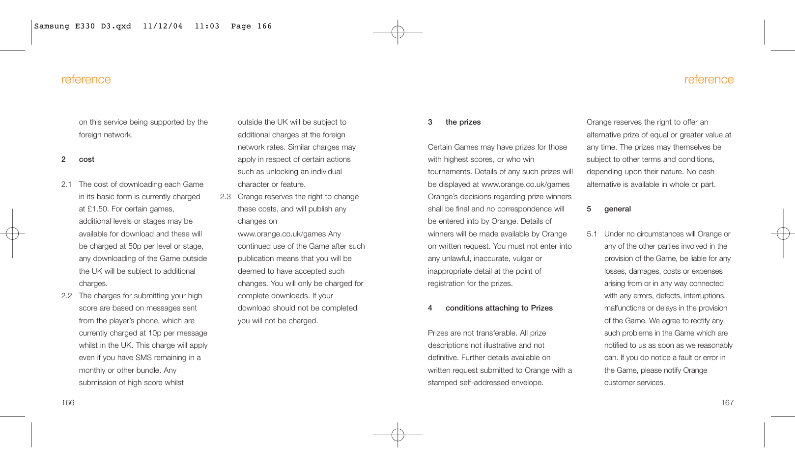 Reference | Samsung E330 User Manual | Page 84 / 93