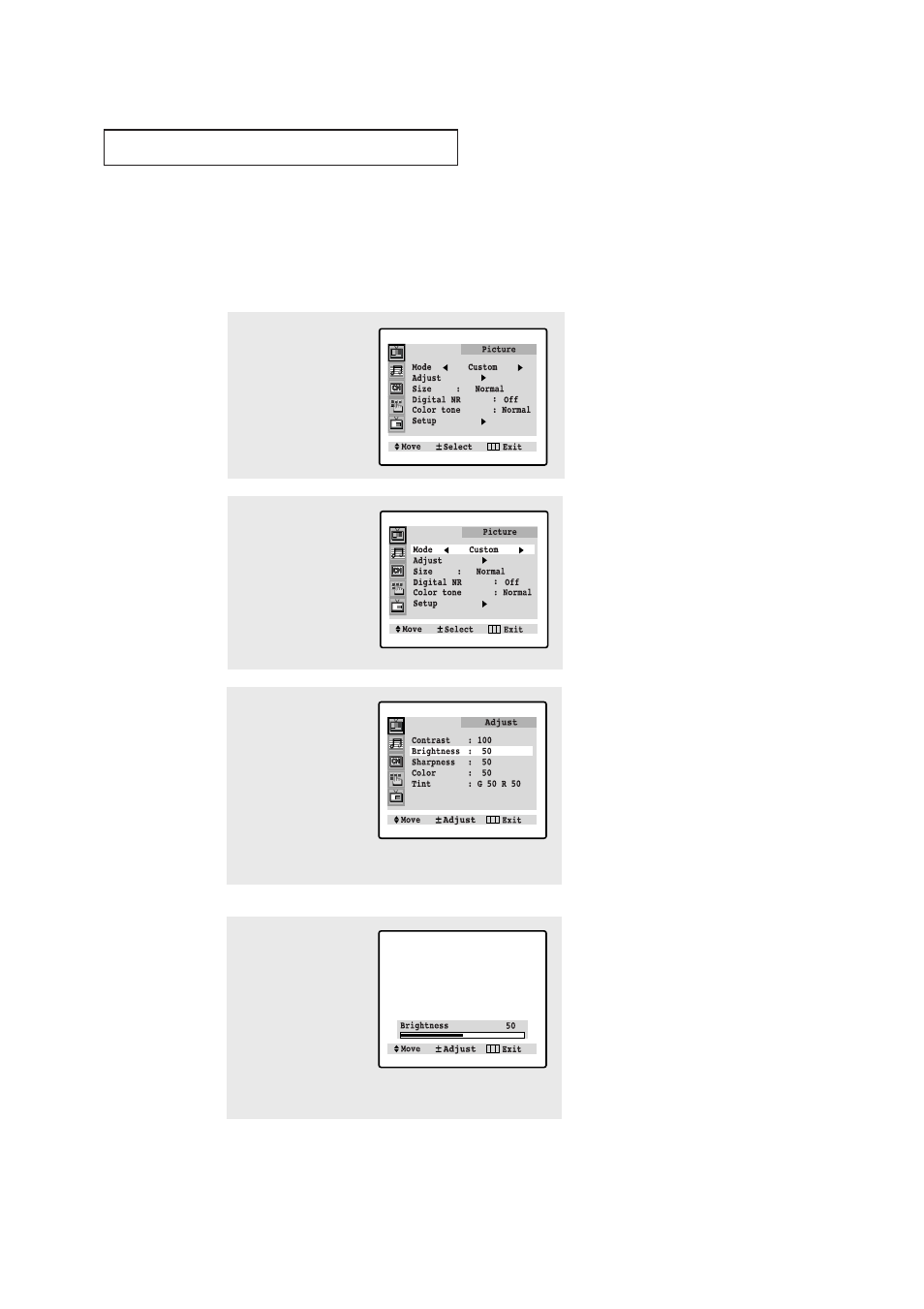 Customizing the picture | Samsung CL-29A5P User Manual | Page 32 / 57