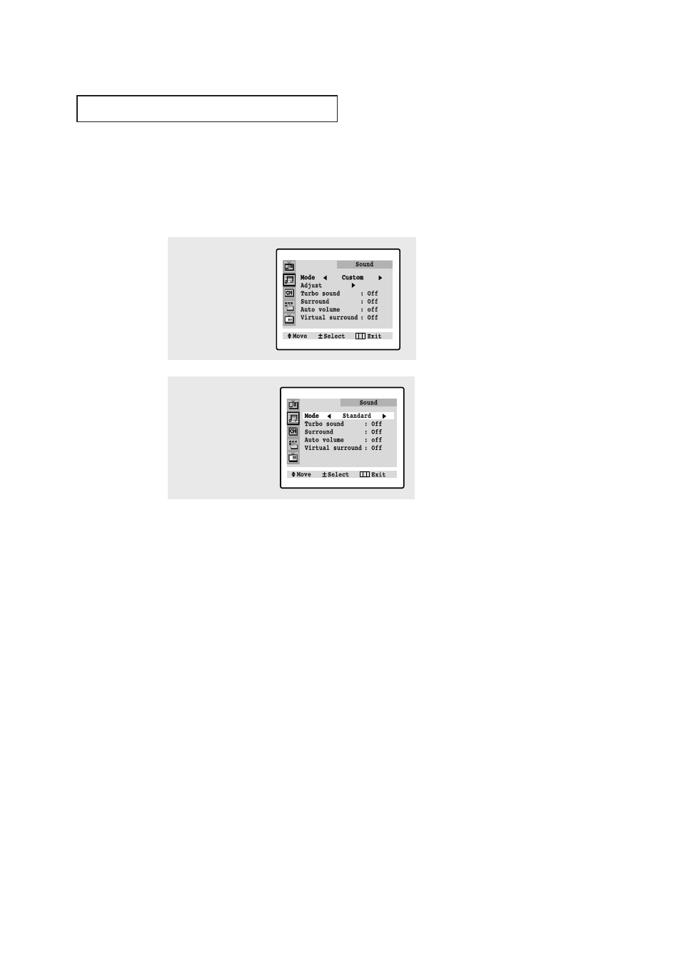 Using automatic sound settings | Samsung CL-29A5P User Manual | Page 35 / 57