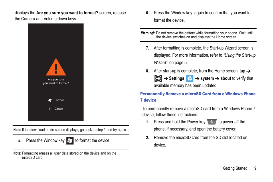 Samsung Focus i917R User Manual | Page 15 / 118