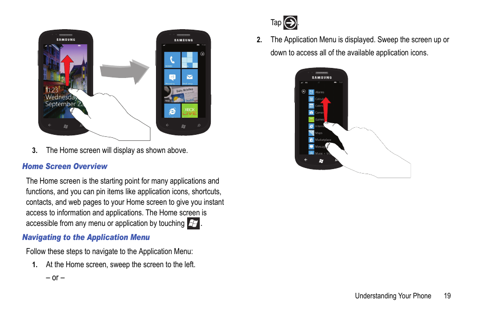 Samsung Focus i917R User Manual | Page 25 / 118