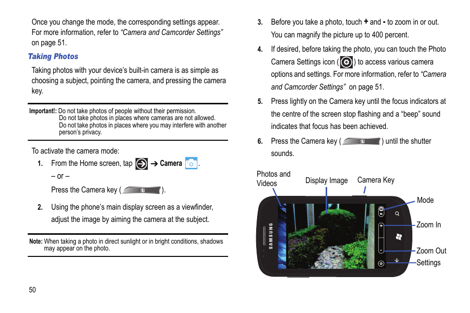Samsung Focus i917R User Manual | Page 56 / 118