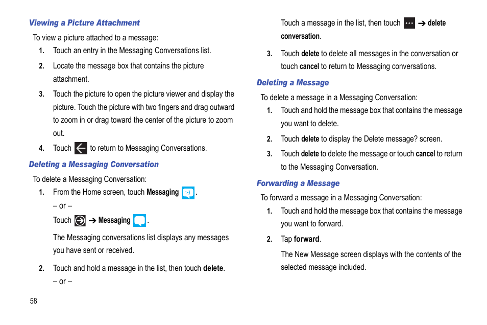 Samsung Focus i917R User Manual | Page 64 / 118
