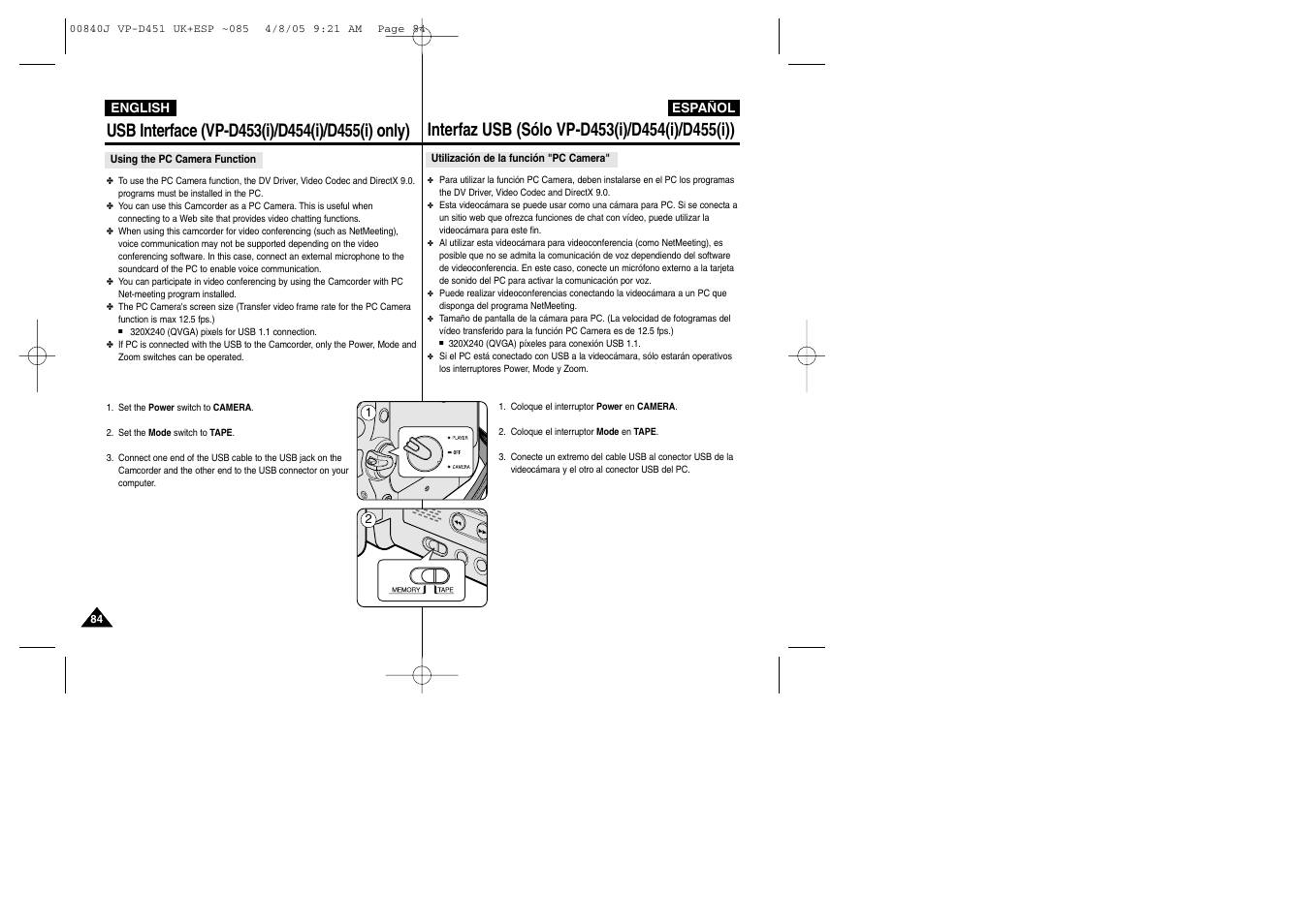 Samsung D452N User Manual | Page 84 / 120