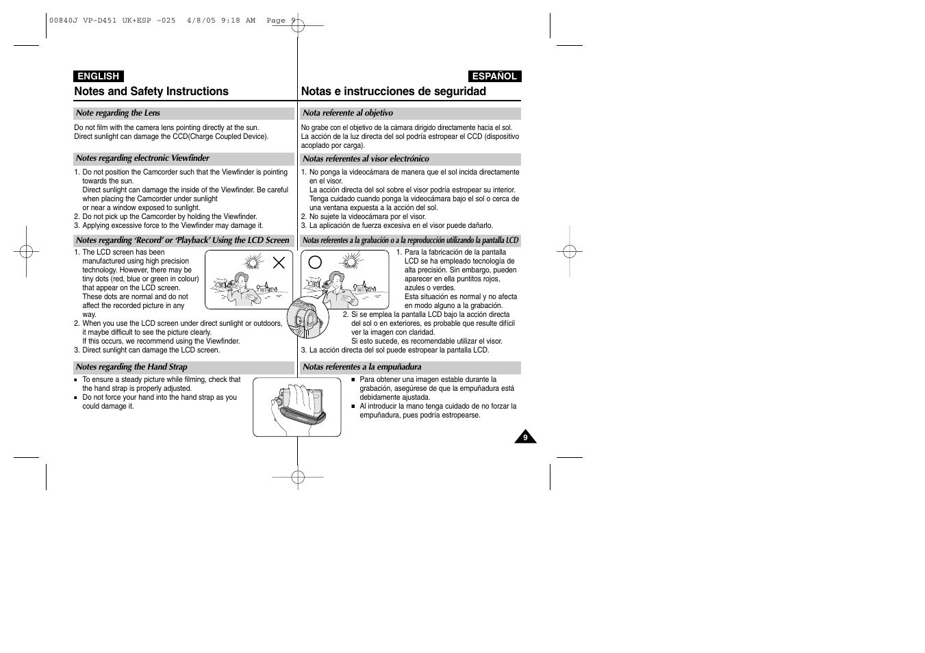 Samsung D452N User Manual | Page 9 / 120