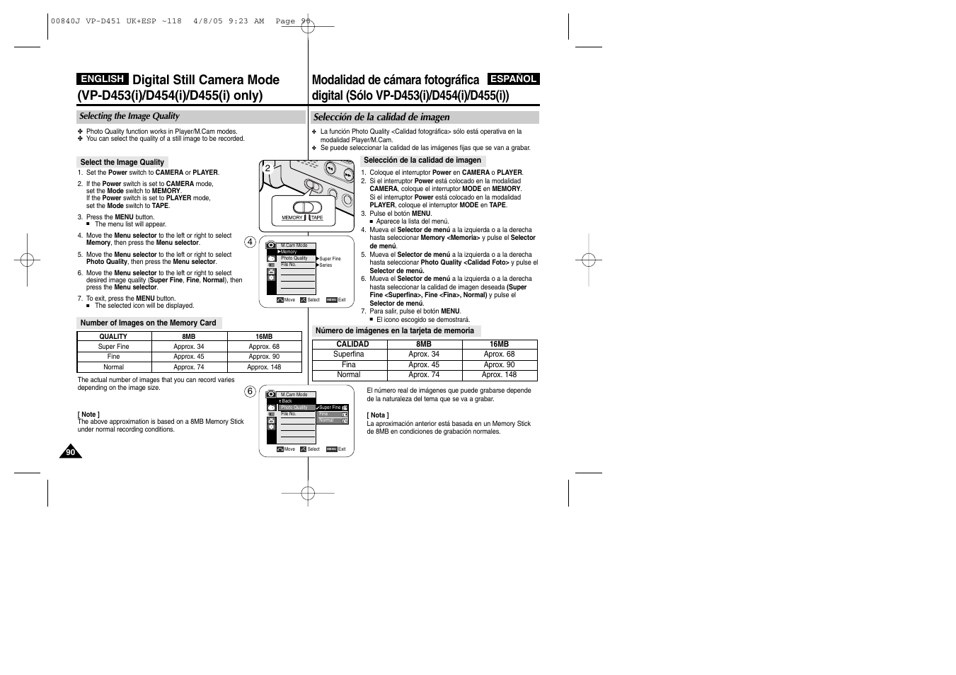 Samsung D452N User Manual | Page 90 / 120