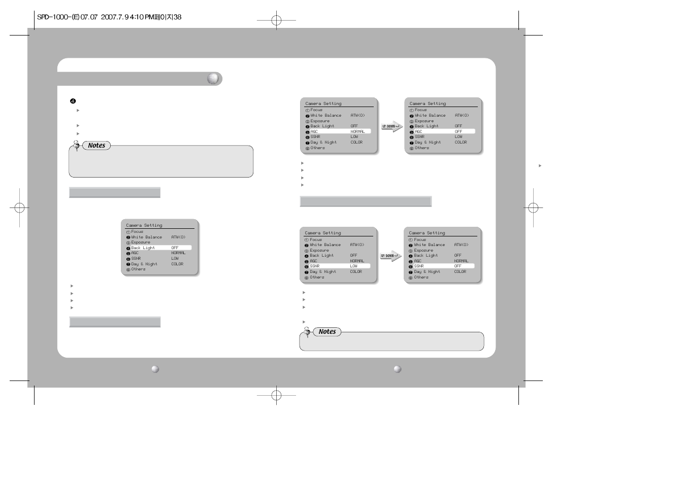 Functional description | Samsung SPD-1000 User Manual | Page 20 / 32