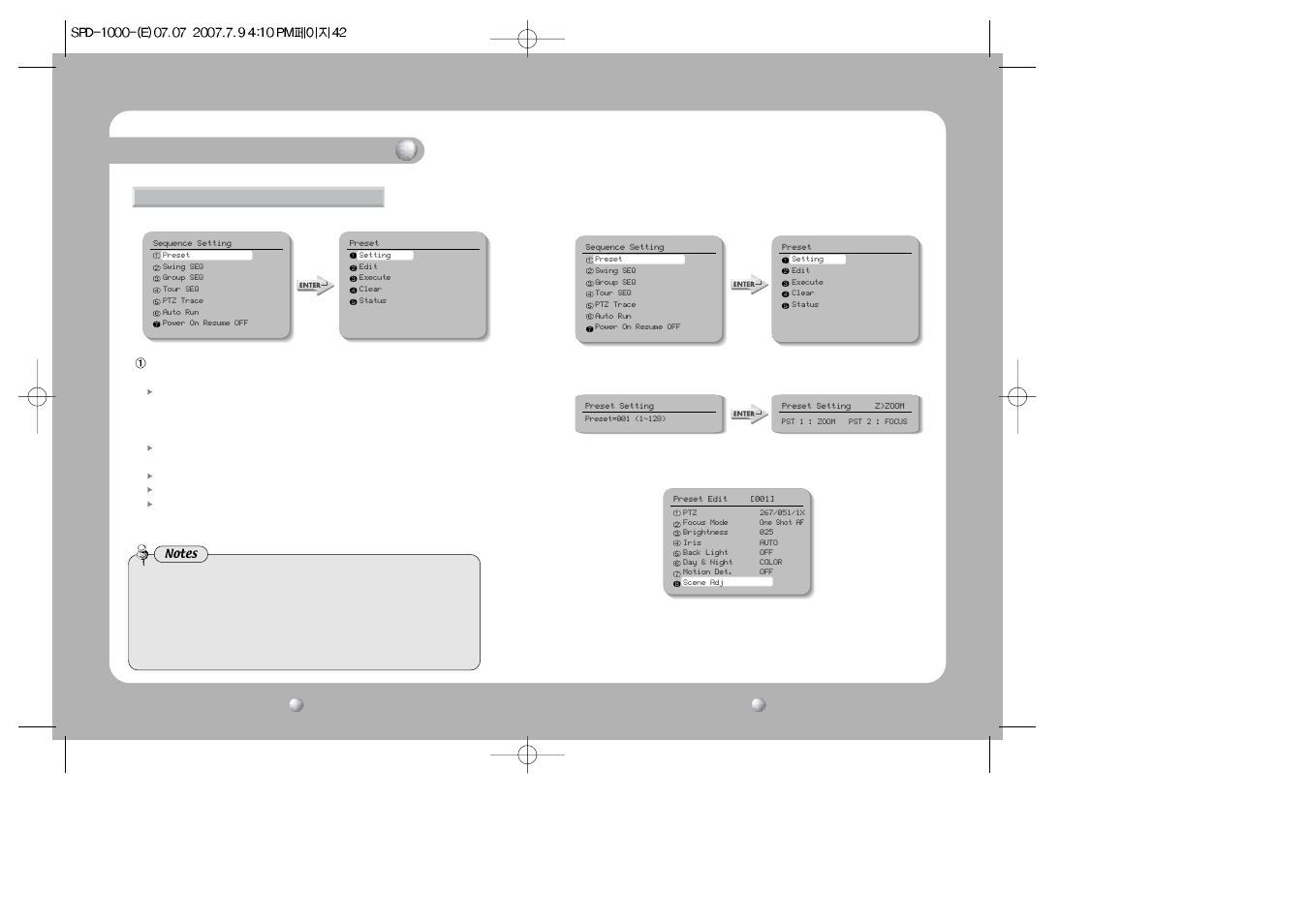 Functional description | Samsung SPD-1000 User Manual | Page 22 / 32