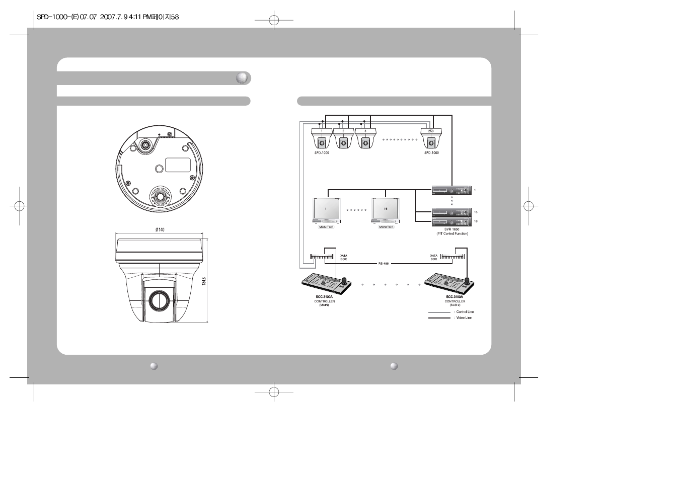 Product structure and installation | Samsung SPD-1000 User Manual | Page 30 / 32