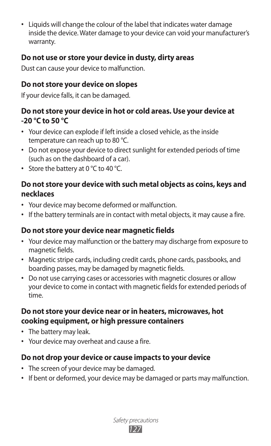 Samsung GALAXY Y GT-S5360 User Manual | Page 127 / 133