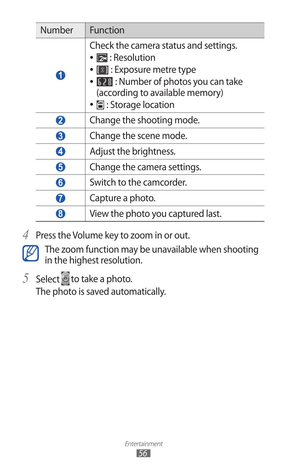 Samsung GALAXY Y GT-S5360 User Manual | Page 56 / 133