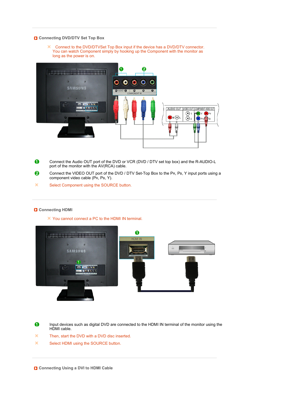 Using the stand | Samsung SyncMaster 225MS User Manual | Page 21 / 59