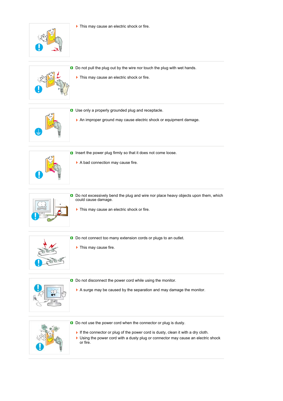 Power | Samsung SyncMaster 225MS User Manual | Page 3 / 59