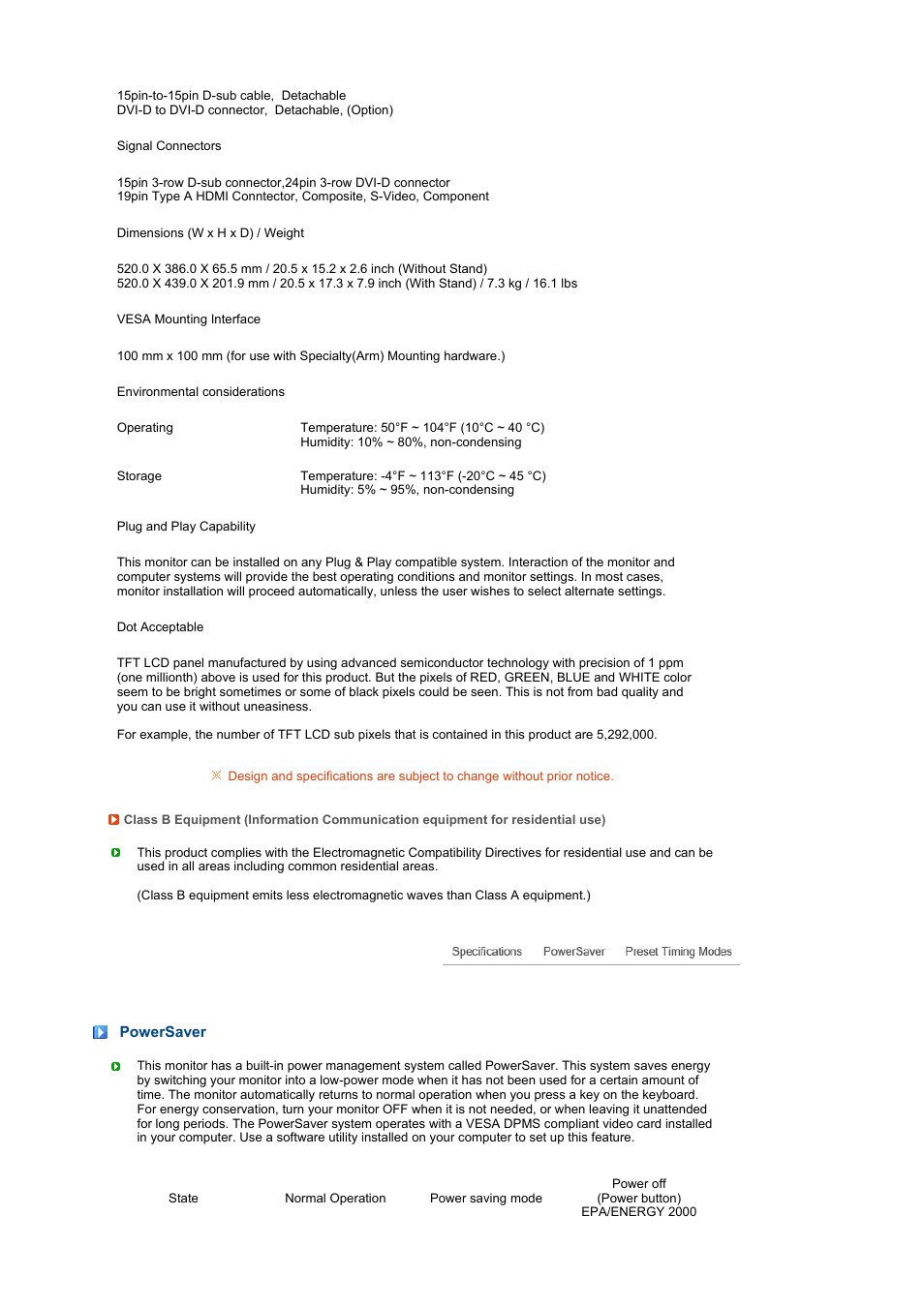 Samsung SyncMaster 225MS User Manual | Page 52 / 59