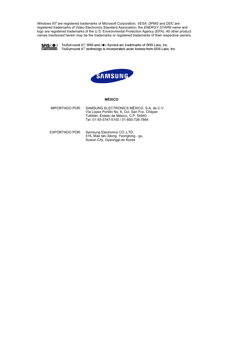 Samsung SyncMaster 225MS User Manual | Page 59 / 59