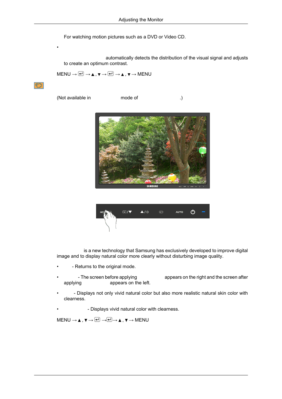 Color, Magiccolor | Samsung 2343NW User Manual | Page 41 / 75