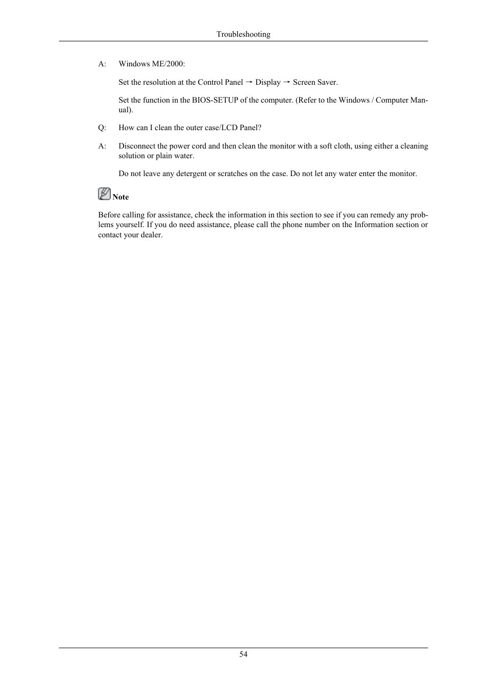 Samsung 2043NW User Manual | Page 55 / 69
