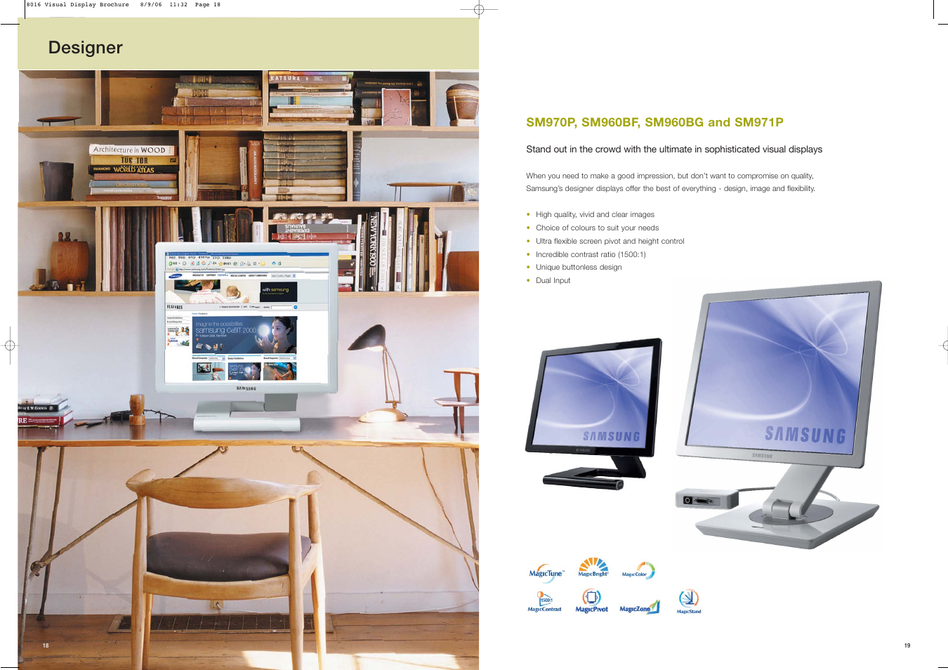 Designer | Samsung Visual Display User Manual | Page 10 / 22