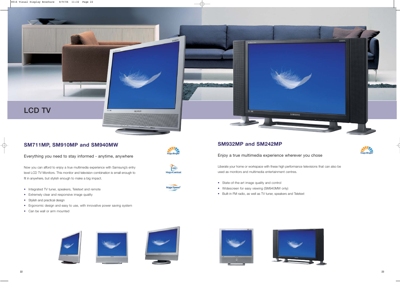 Lcd tv | Samsung Visual Display User Manual | Page 12 / 22