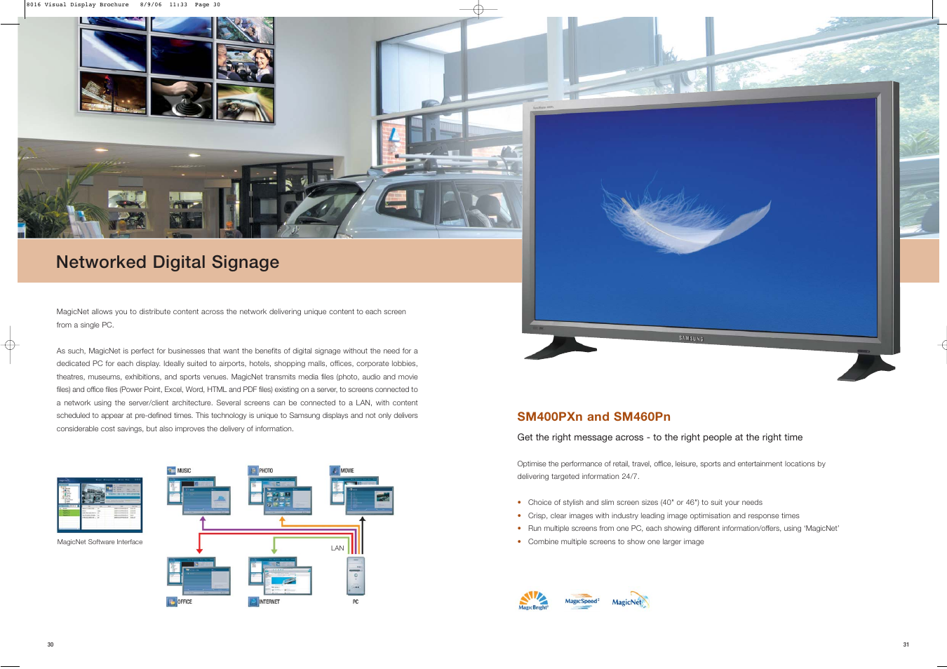 Networked digital signage | Samsung Visual Display User Manual | Page 16 / 22