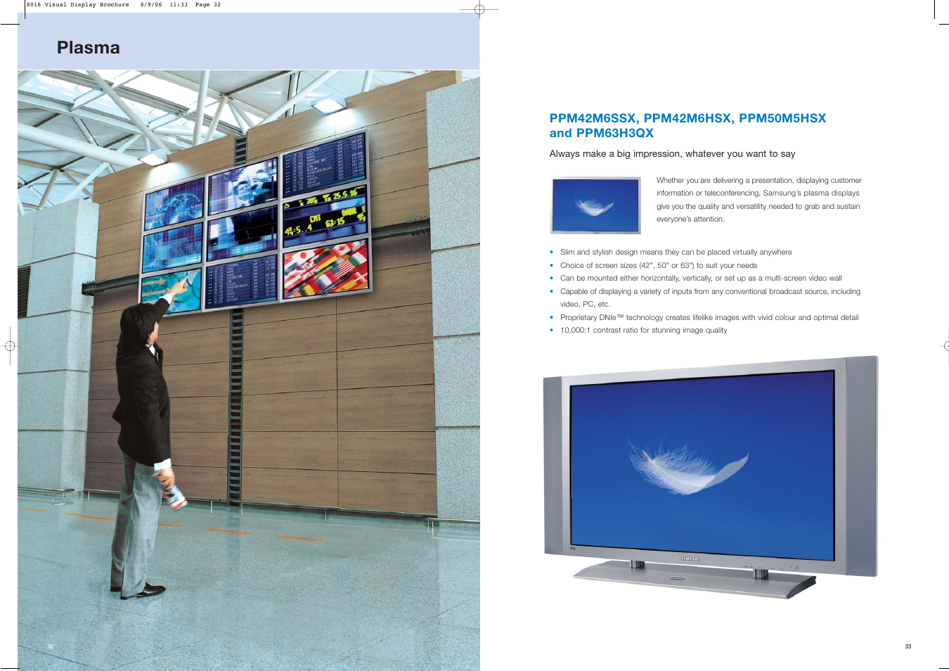 Plasma | Samsung Visual Display User Manual | Page 17 / 22