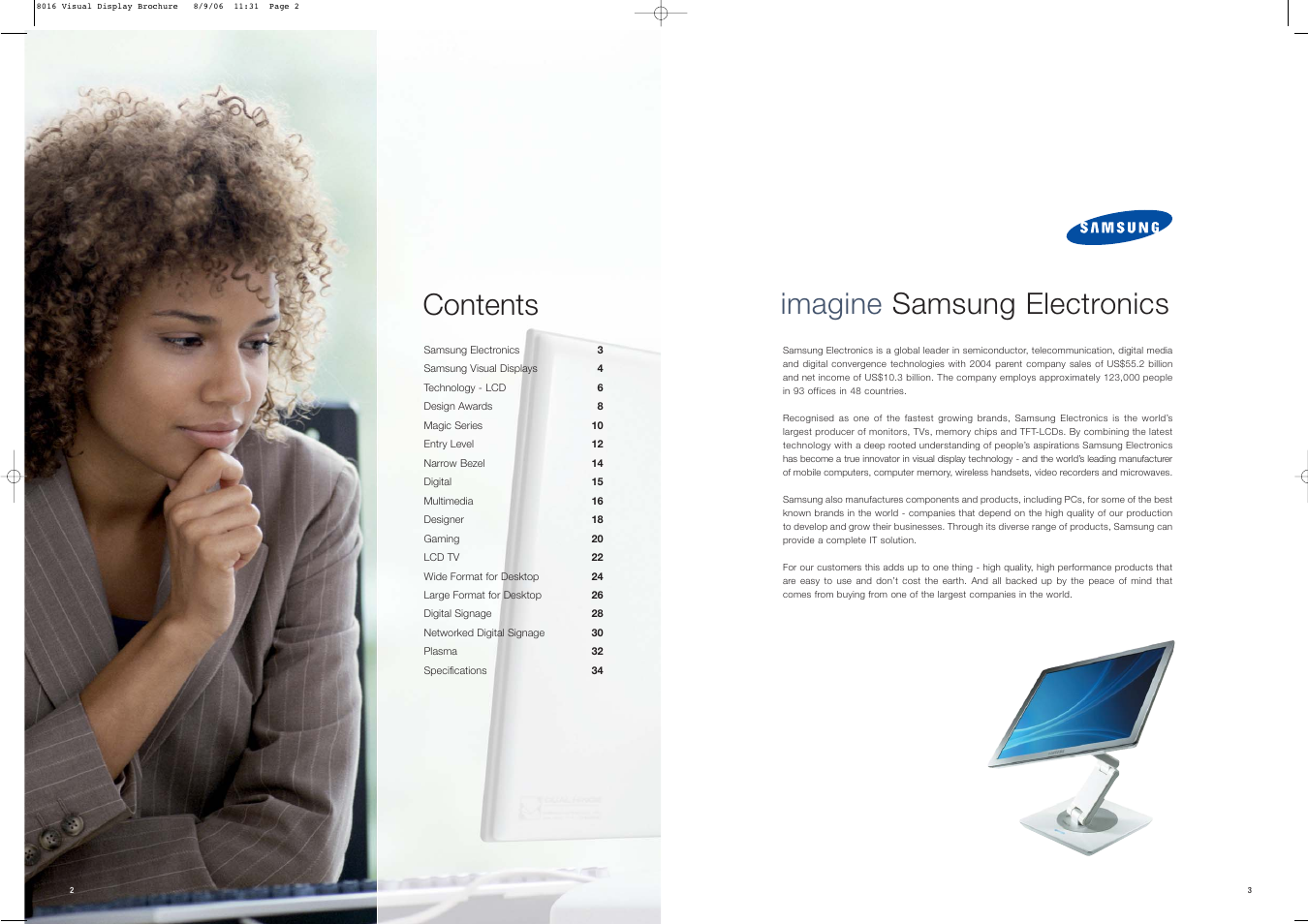 Samsung Visual Display User Manual | Page 2 / 22