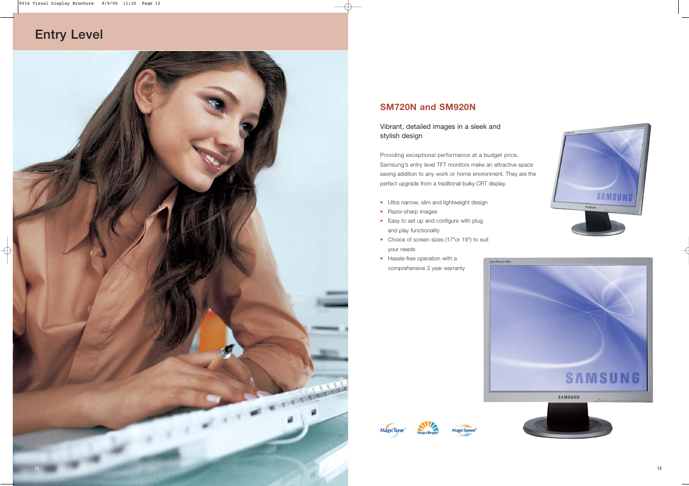 Entry level | Samsung Visual Display User Manual | Page 7 / 22