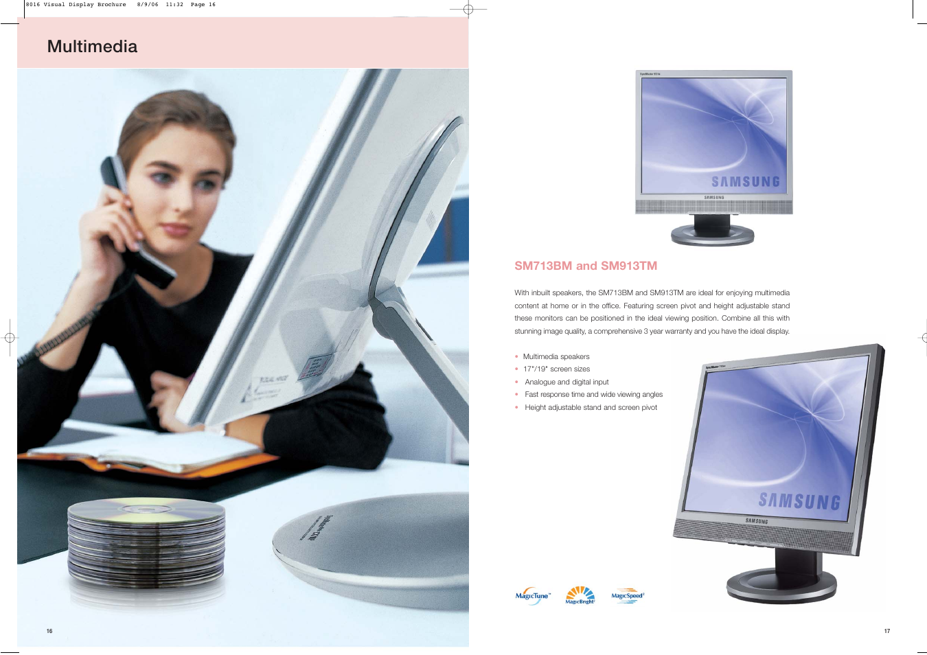 Multimedia | Samsung Visual Display User Manual | Page 9 / 22