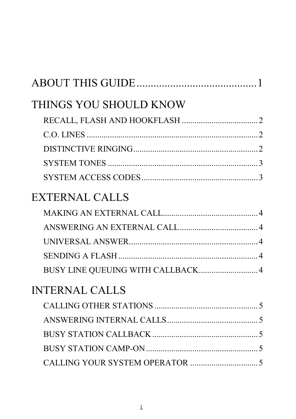 Samsung SINGLE LINE TELEPHONE User Manual | Page 5 / 31