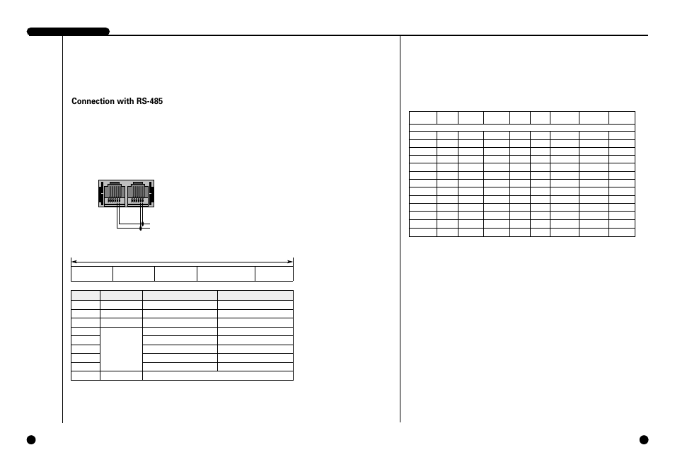 Connection with rs-485 | Samsung SIR-S4120R User Manual | Page 13 / 52