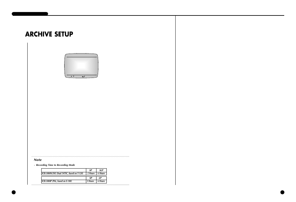 Archive setup | Samsung SIR-S4120R User Manual | Page 34 / 52