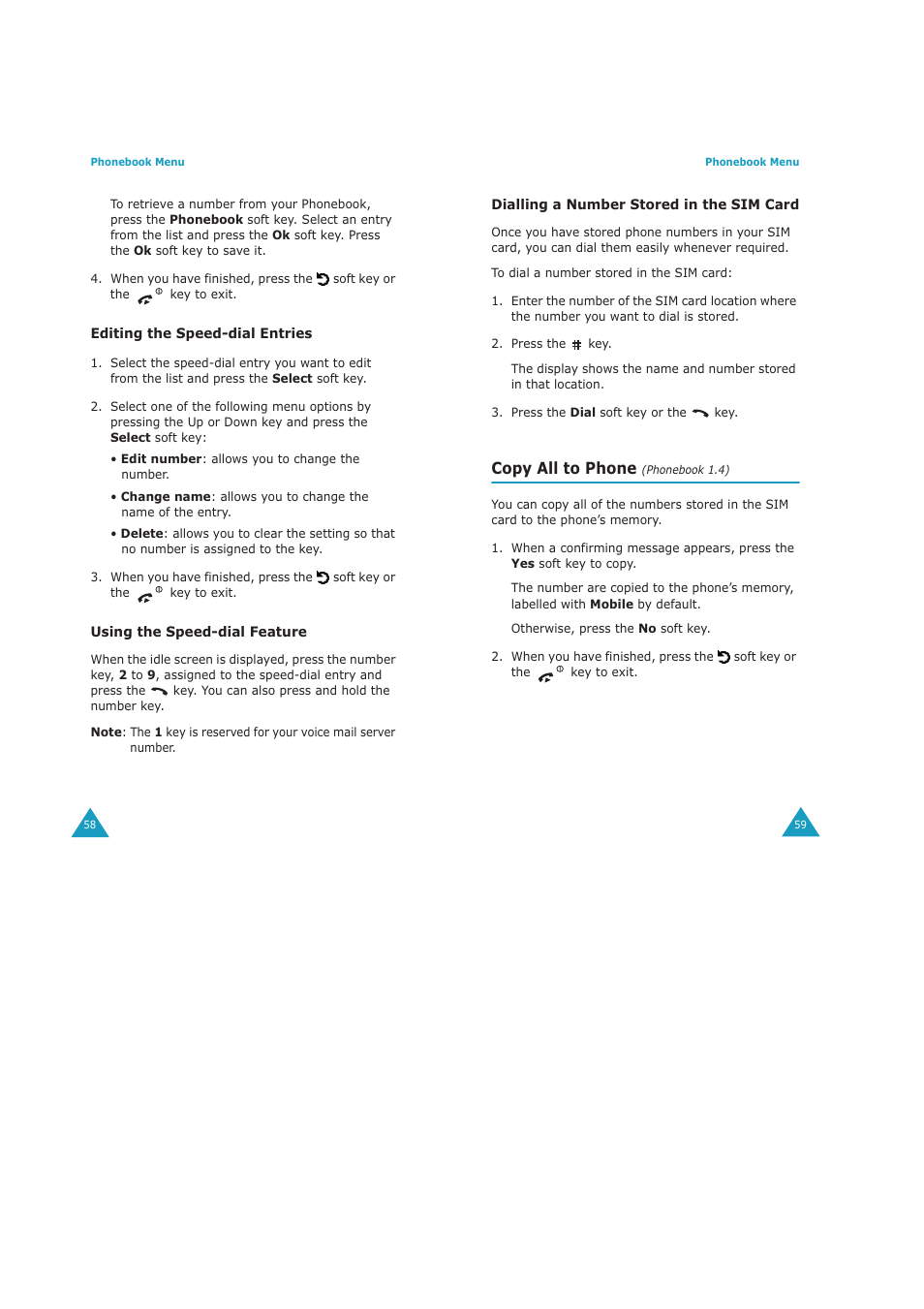 Copy all to phone | Samsung GH68-04434A User Manual | Page 31 / 93
