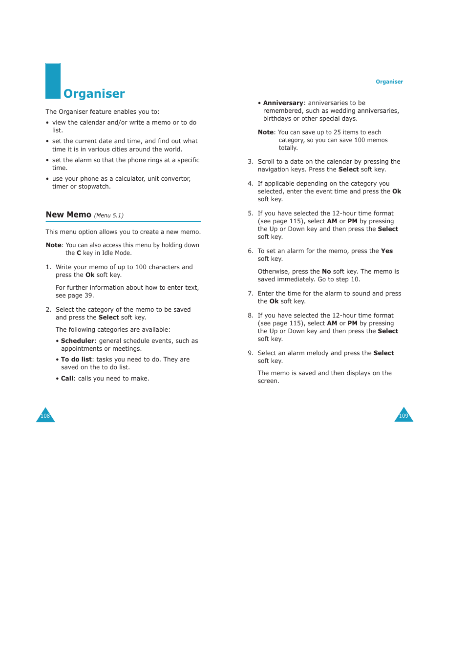 Organiser | Samsung GH68-04434A User Manual | Page 56 / 93
