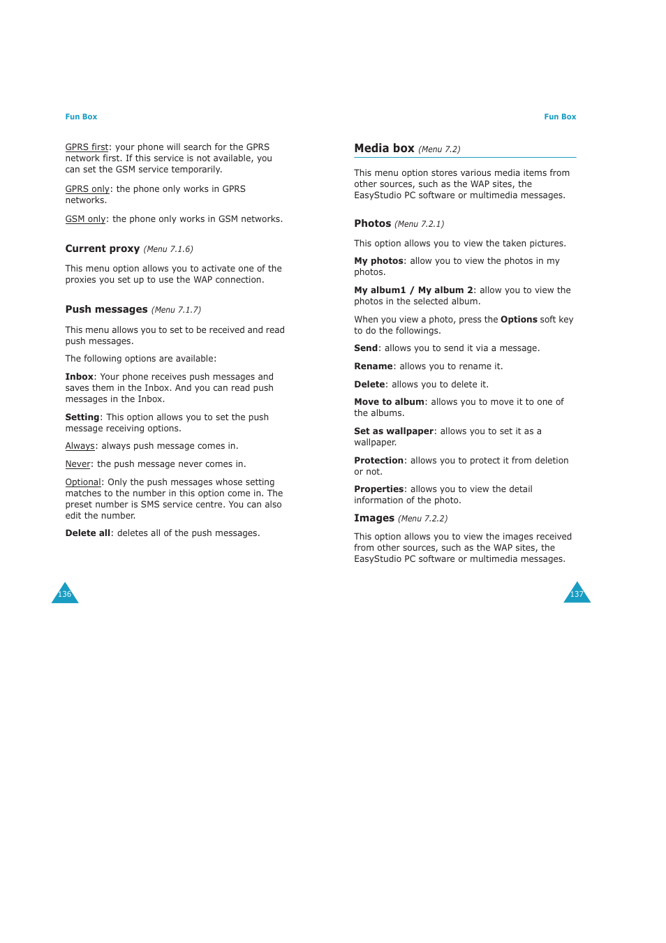 Media box | Samsung GH68-04434A User Manual | Page 70 / 93